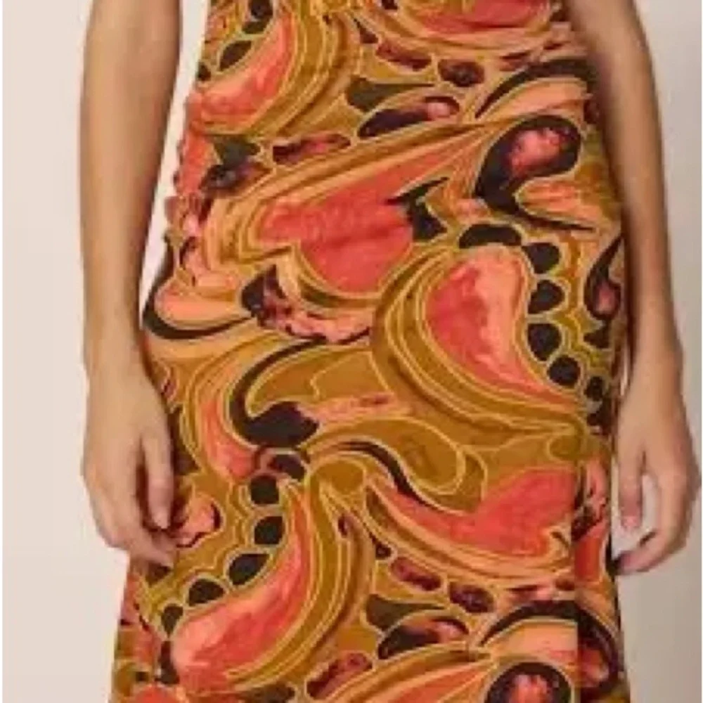 Cleobella DONNA Ankle Dress Osario print Multicolor Swirl Maxi Dress - Picture 5 of 7